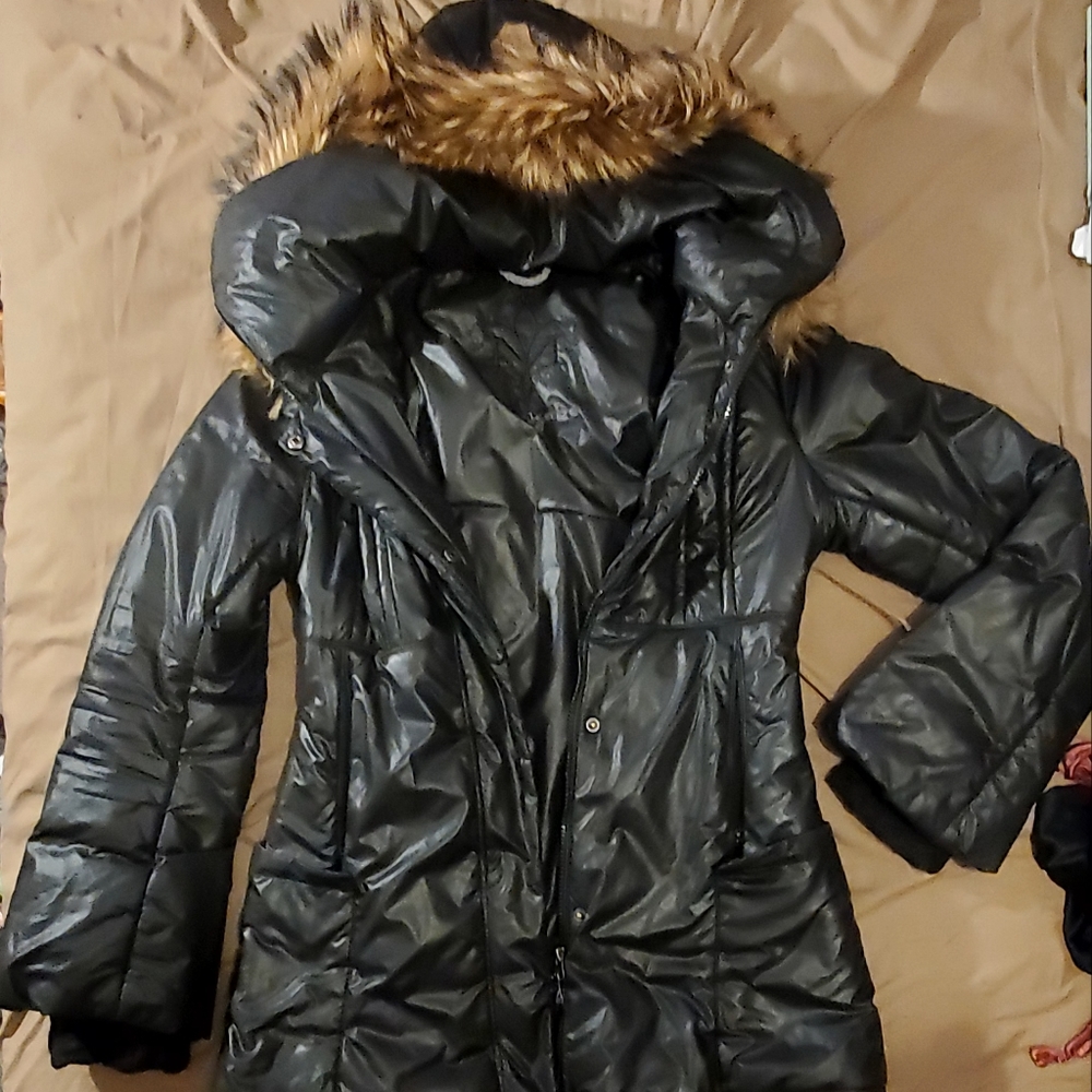 Mackage bell sleeve puffer
